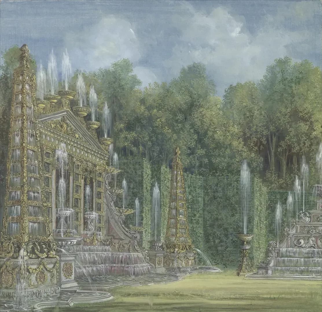 L'Arc de Triomphe (Vue Latérale)