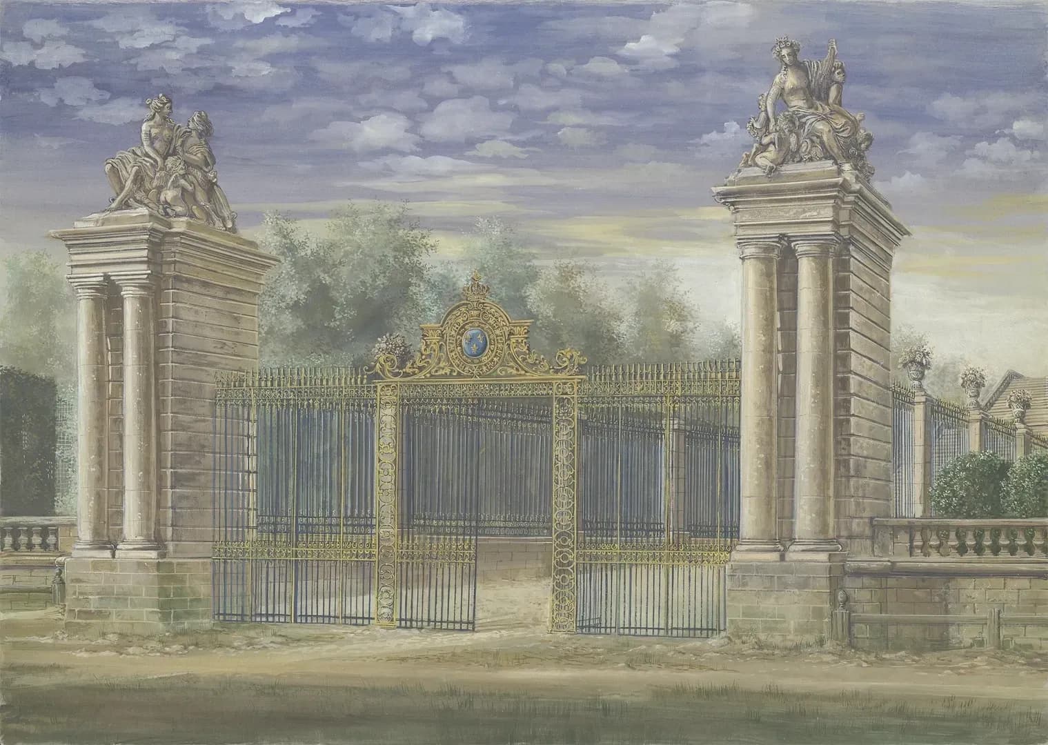 Entrée de l'Orangerie - Les Cent Marches